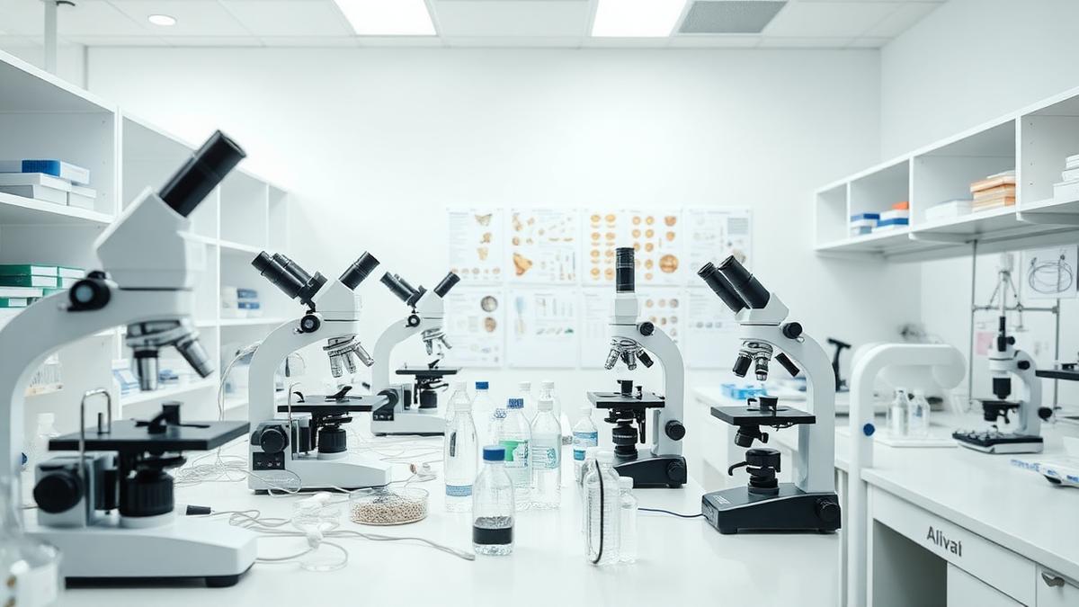 Biology laboratory at Sree Venkateswara AIAT Junior College